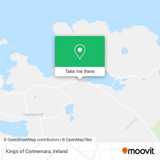 Kings of Connemara map