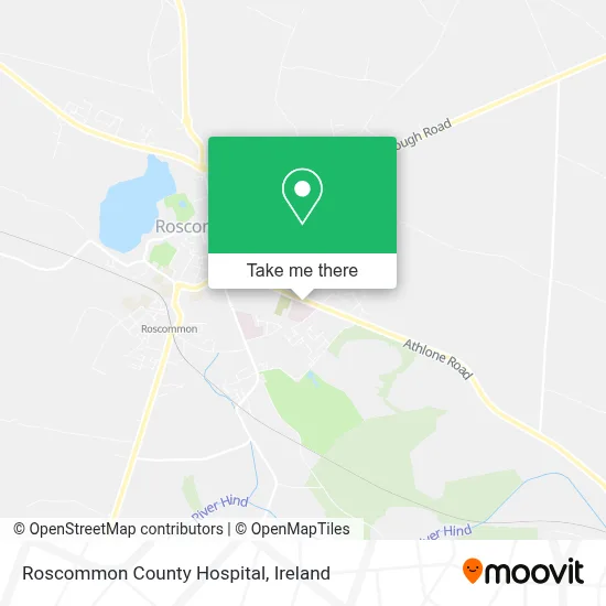 Roscommon County Hospital map