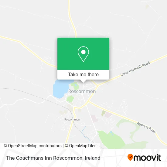 The Coachmans Inn Roscommon map