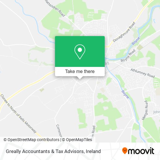 Greally Accountants & Tax Advisors map