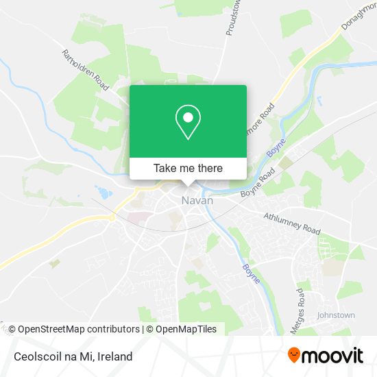 Ceolscoil na Mi map