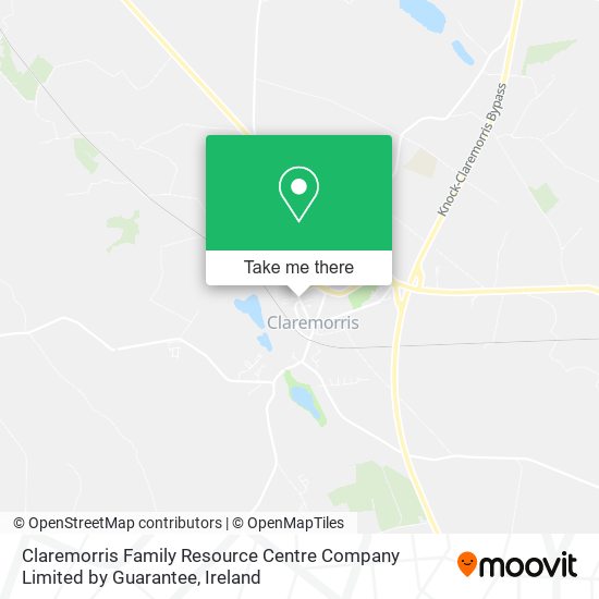 Claremorris Family Resource Centre Company Limited by Guarantee map