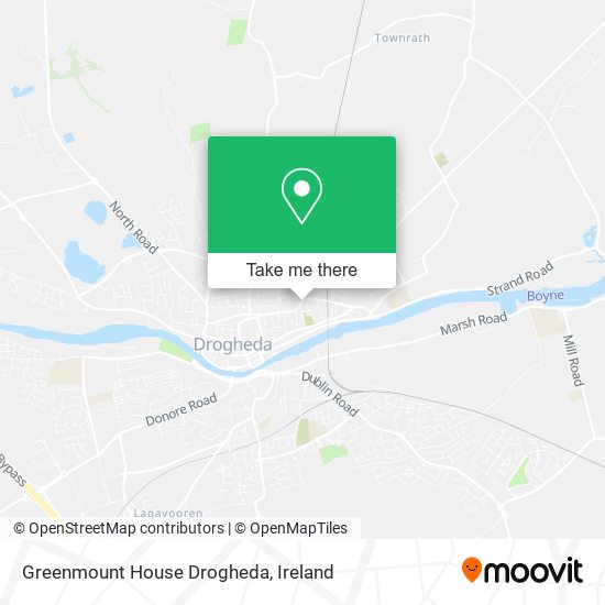 Greenmount House Drogheda map