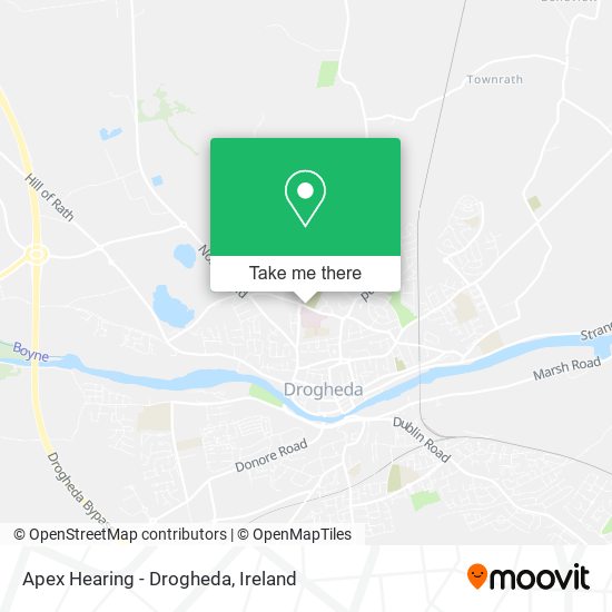 Apex Hearing - Drogheda map