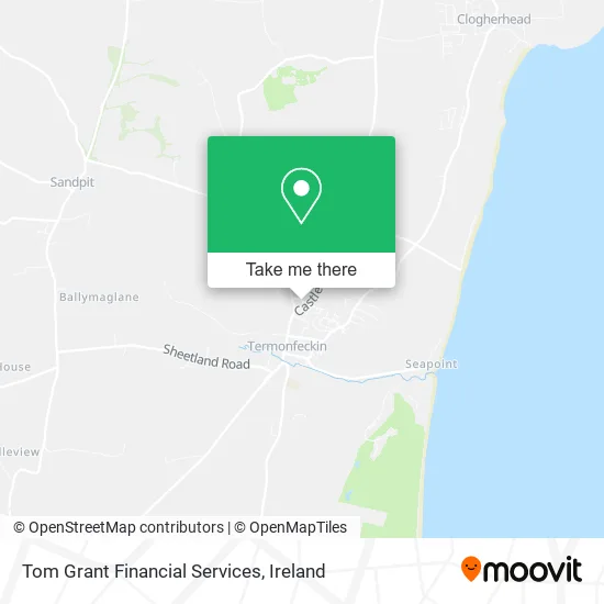 Tom Grant Financial Services map