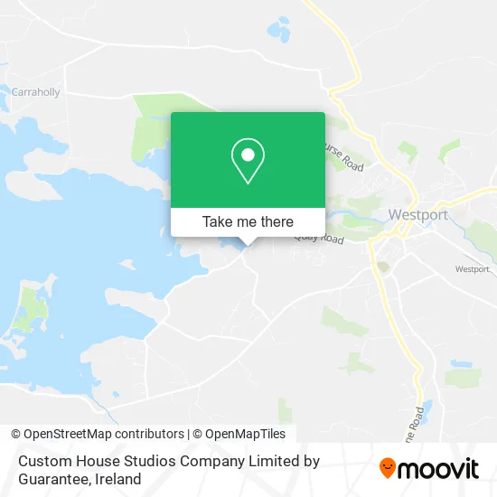 Custom House Studios Company Limited by Guarantee map