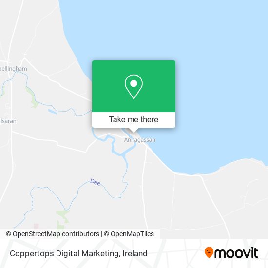 Coppertops Digital Marketing map