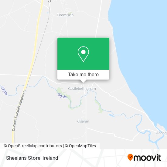 Sheelans Store map