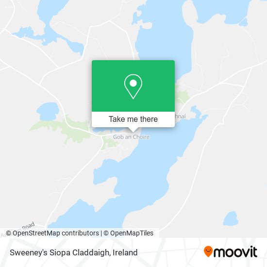 Sweeney's Siopa Claddaigh map