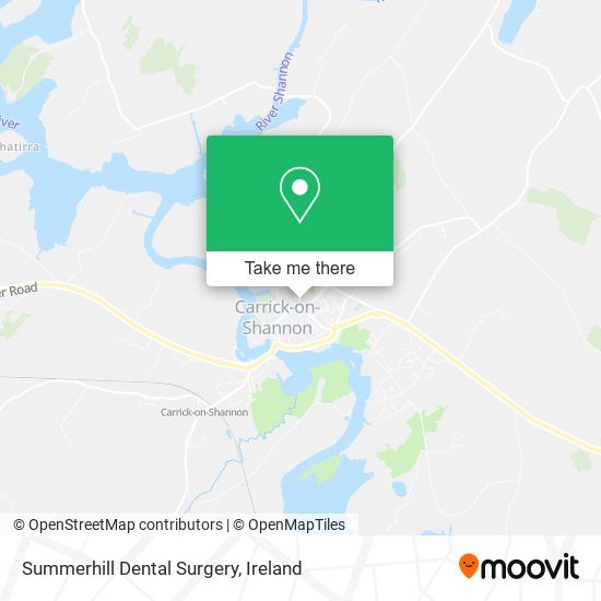 Summerhill Dental Surgery map