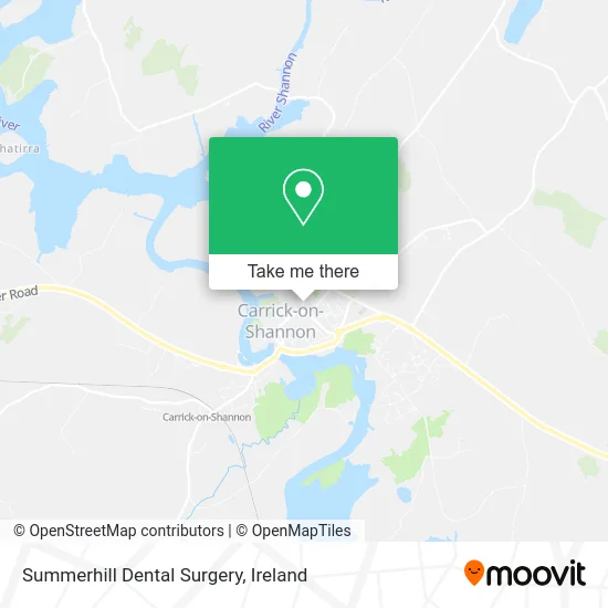 Summerhill Dental Surgery map
