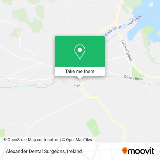 Alexander Dental Surgeons map