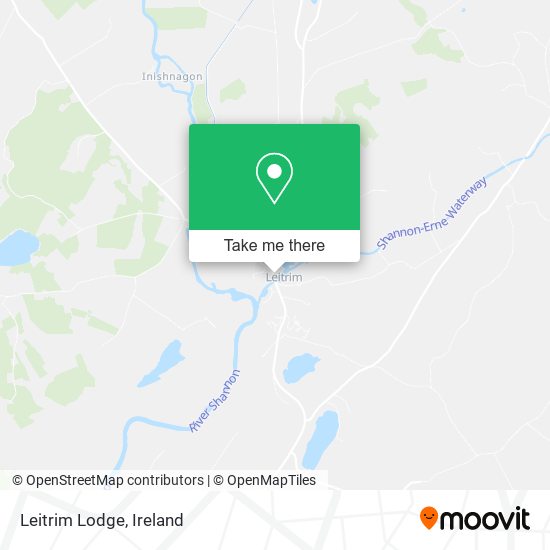 Leitrim Lodge map