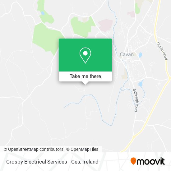 Crosby Electrical Services - Ces map
