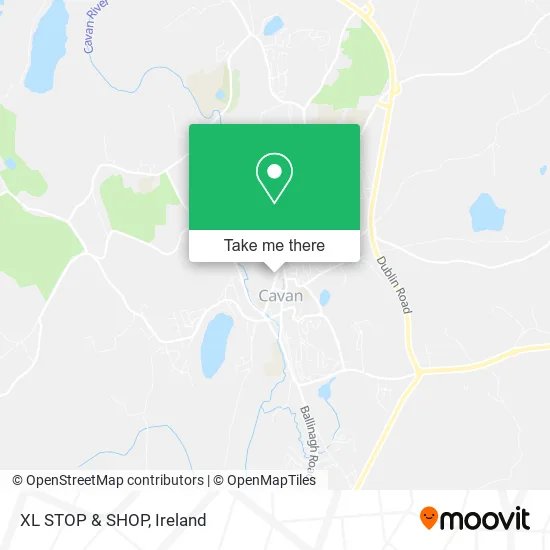 XL STOP & SHOP map