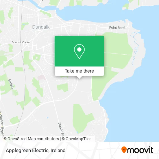 Applegreen Electric map