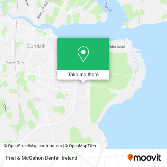 Friel & McGahon Dental map