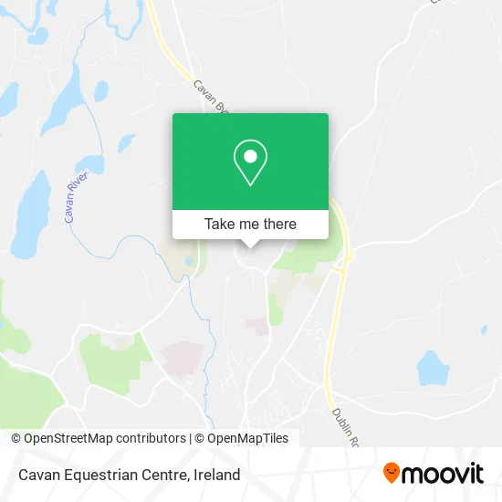Cavan Equestrian Centre map