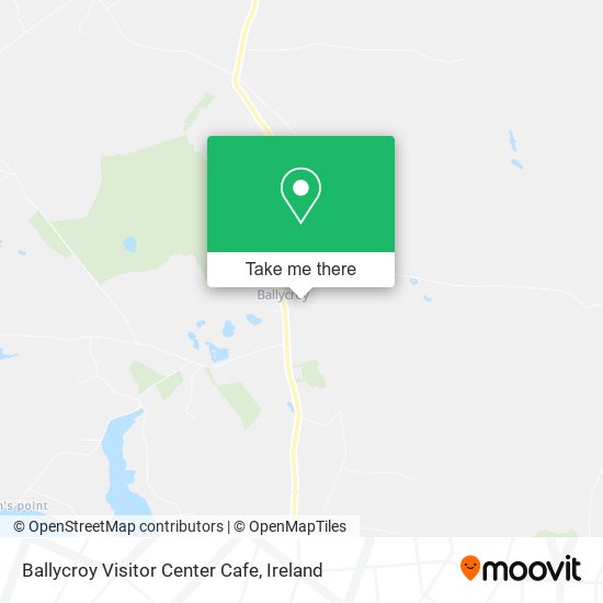 Ballycroy Visitor Center Cafe map