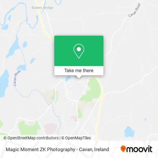 Magic Moment ZK Photography - Cavan map
