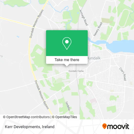 Kerr Developments map