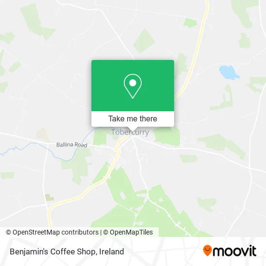 Benjamin's Coffee Shop map