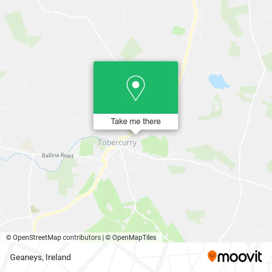 Geaneys map