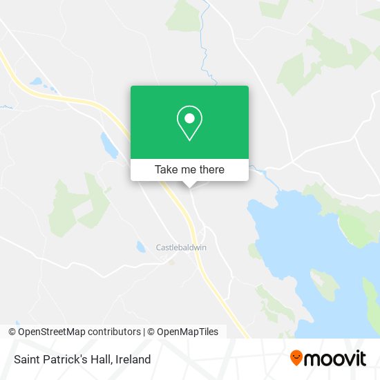 Saint Patrick's Hall map