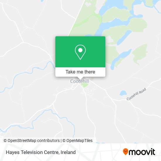 Hayes Television Centre map