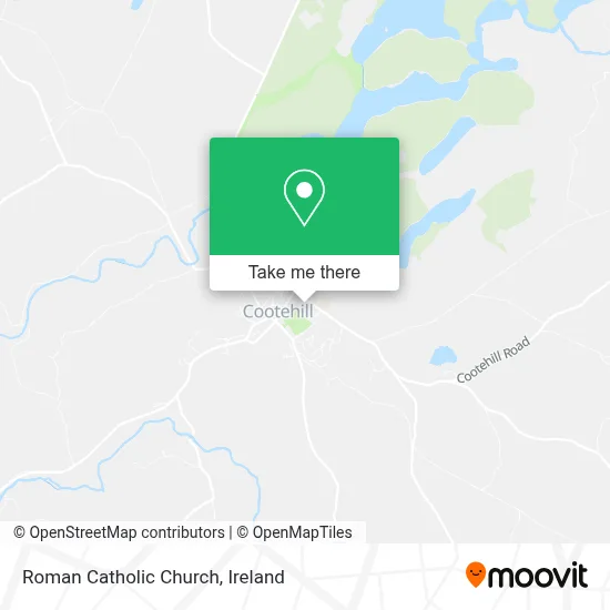 Roman Catholic Church map