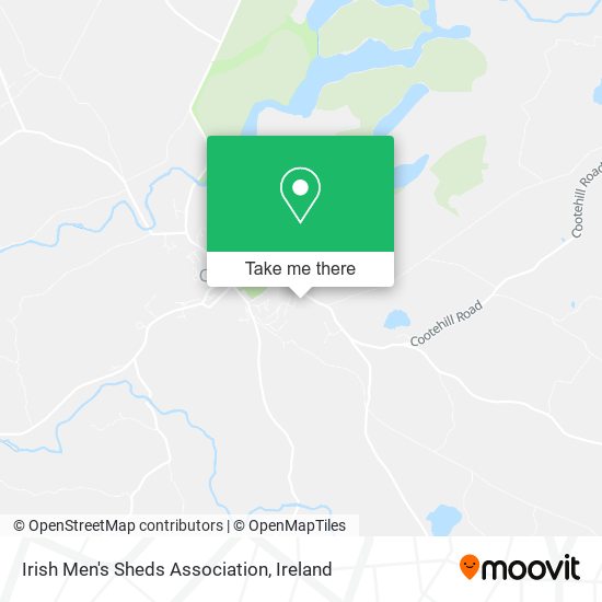 Irish Men's Sheds Association map
