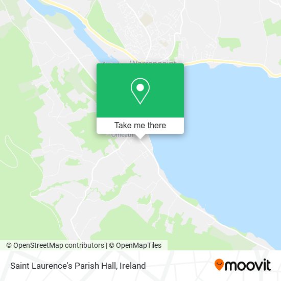 Saint Laurence's Parish Hall map