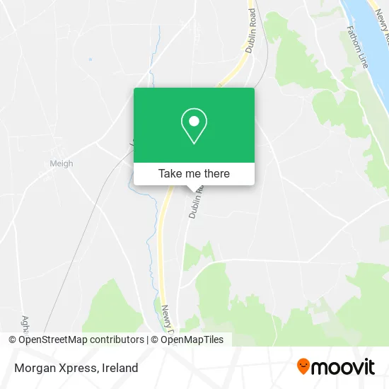 Morgan Xpress map