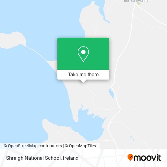 Shraigh National School map