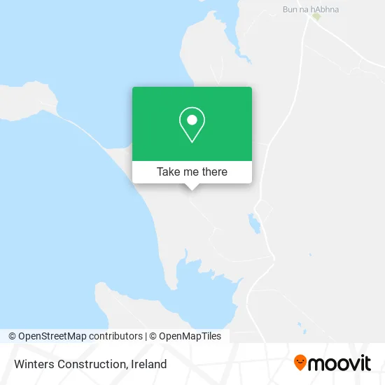 Winters Construction map