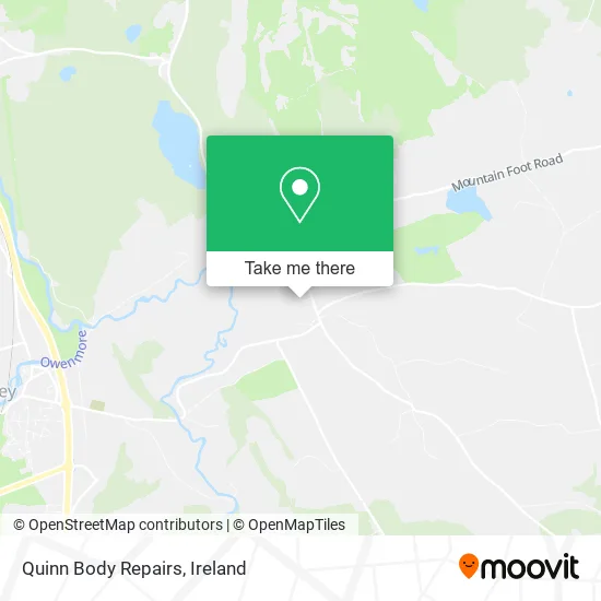 Quinn Body Repairs map