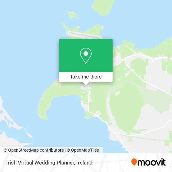 Irish Virtual Wedding Planner map