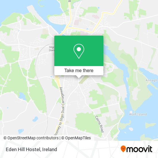 Eden Hill Hostel map