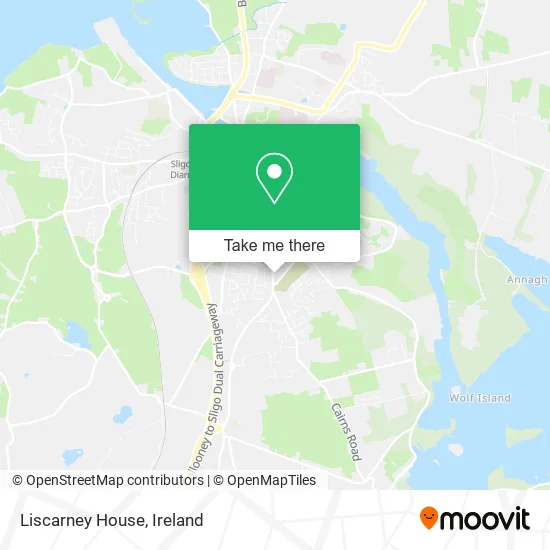 Liscarney House map