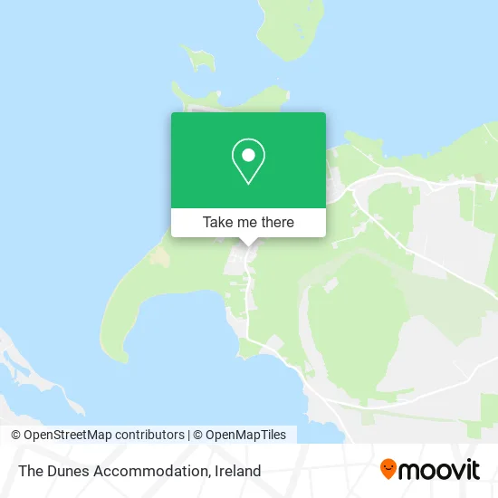 The Dunes Accommodation map