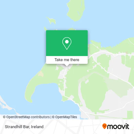 Strandhill Bar map
