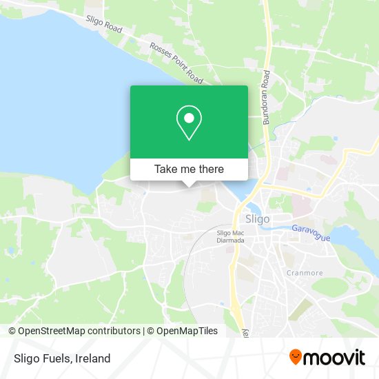 Sligo Fuels map