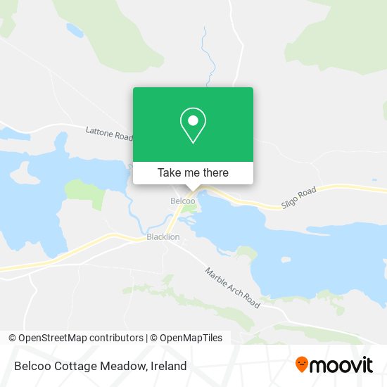 Belcoo Cottage Meadow map