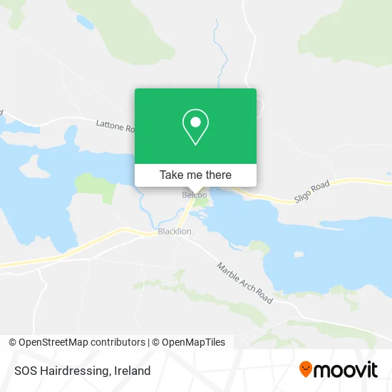 SOS Hairdressing map