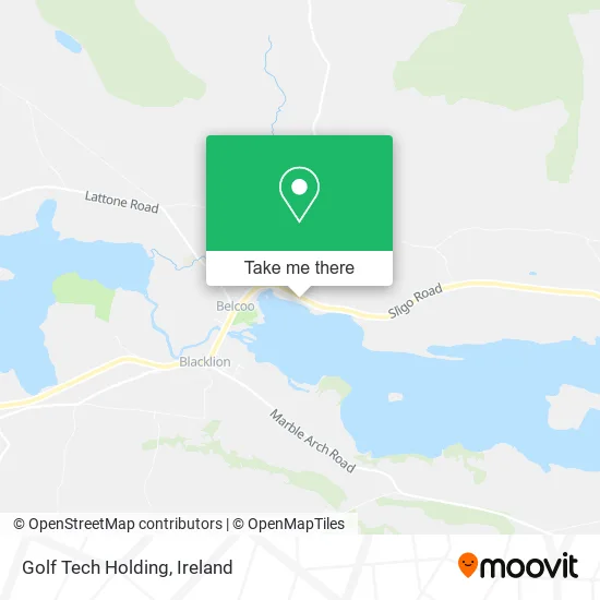 Golf Tech Holding map