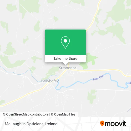 McLaughlin Opticians map