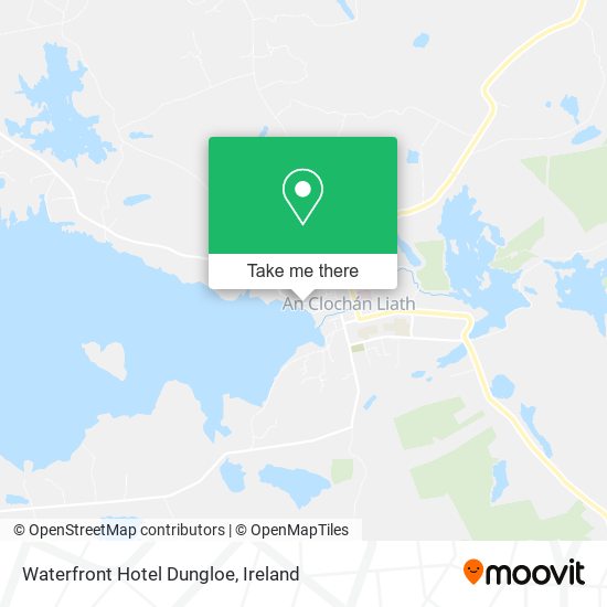 Waterfront Hotel Dungloe map