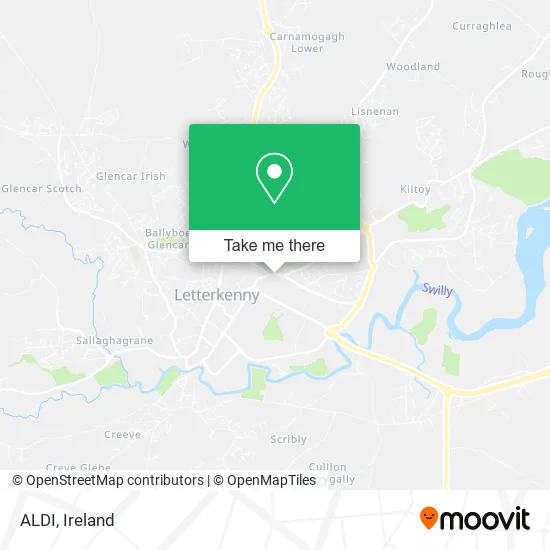 ALDI map
