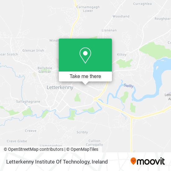 Letterkenny Institute Of Technology map