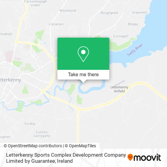 Letterkenny Sports Complex Development Company Limited by Guarantee map
